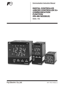 Thumbnail of document Manual - PXG Series Temperature Controller